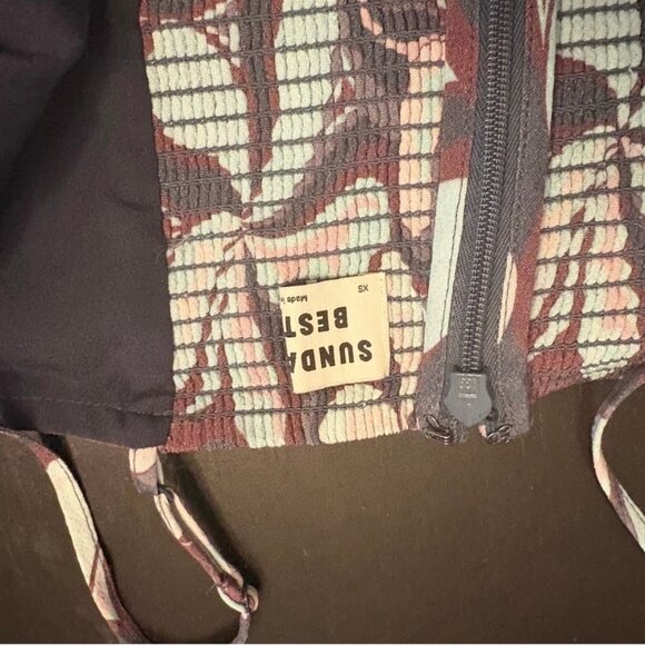 Aritzia Blue and purple abstract Mini dress - Picture 4 of 4